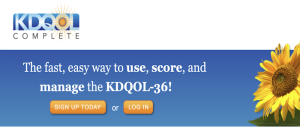 How Are You Scoring and Using the KDQOL-36™ to Plan Care?